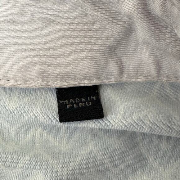 Greyson Golf Polo Shirt Men’s XL Performance Purple White Stripe READ - Picture 5 of 12